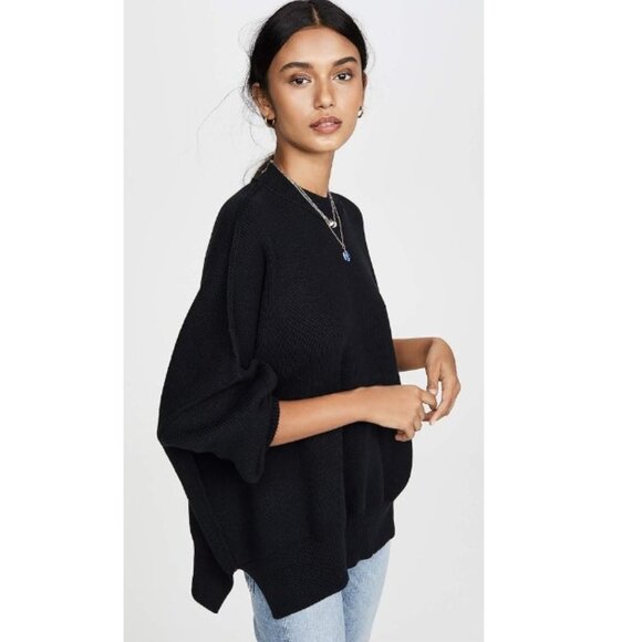 Free People Easy Street Tunic in Black - Picture 1 of 8